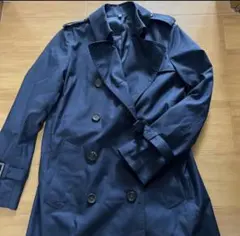 トレンチコート ネイビー
