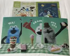 パペットスンスン ファミマ クリアファイル 全5種類 コンプリート