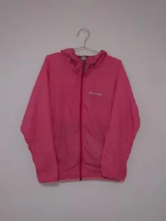 mont-bell ピンク フード付きナイロンジャケット