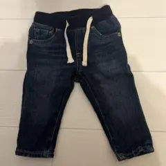 値下げ　(美品)ダークブルー デニムパンツ