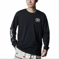 新品　アンダーアーマーUAヘビーウエイト スタムプト ロングスリーブ サイズM