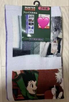 ハンターハンター HUNTER×HUNTER フェイスタオル キルア