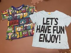 Tシャツ2枚セット　110のサムネイル