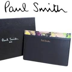 ポールスミス パスケース ヘイジーパンジートリム2 花柄 レディース