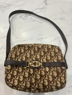【稀少】クリスチャンディオール　ショルダーバッグ　トロッター　CDロゴ