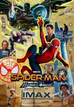 スパイダーマン ホームカミング シルクスクリーンポスター 限定300枚