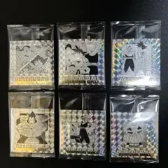 ドラゴンボール40周年記念ウエハースシール 第二弾　6枚セット