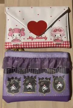 My Melody クロミ　ポーチセット