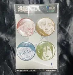 進撃の巨人 進撃の日田 缶バッジセット ホテルソシア てれVer.