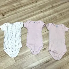 PETIT BATEAU ベビー　ロンパース　セット