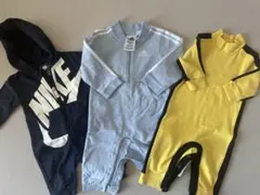 NikeとAdidasのベビー服セット