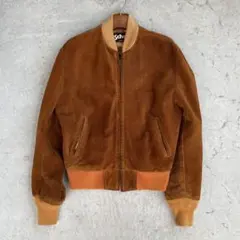 80s 90s schott スエードジャケット made in usa - メルカリ