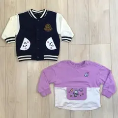 ジーユーベビー シナぷしゅ ジャケットコート 上着 トップス しなぷしゅユニクロ