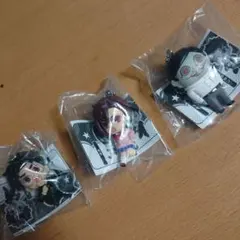 新品　ダンダダン　でふぉフィグ! キーホルダー　オカルン　モモ　セルポ　セット