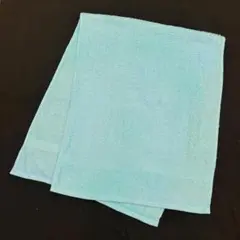 日本製　フェイスタオル　カラータオル　水色　１枚