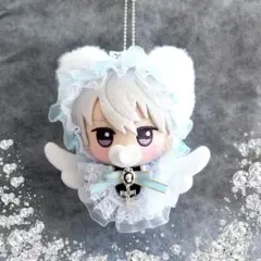 ちちち様ご専用　ちびぐるみ　ぬい服　白猫耳ヘッドドレス　おしゃぶり風～他