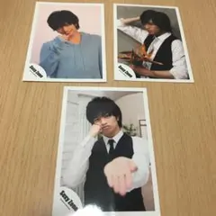 中島健人 公式写真 3枚セット　② timelesz