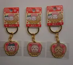 【島根限定】ちいかわ「縁結び」キーホルダー3種類セット