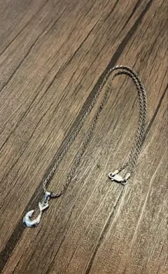 シルバーフック型ネックレス ハワイアンジュエリー