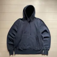 90s 00s champion リバースウィーブ ブラック 無地 目無し 短丈