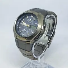Wave Ceptor WVA-500TJ チタンモデル 電波ソーラー腕時計