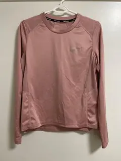Nike Running Dri-fit ピンク 長袖 トップスL