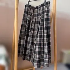 Niko and… チェックスカート プリーツスカート 赤チェック