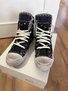 Maison Margiela ハイカットスニーカー ブラック 42のサムネイル