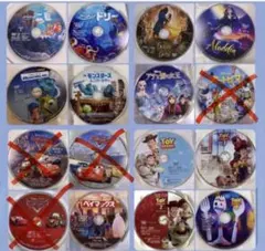 ケース付き　DVD13作品のセットです。 カーズ1.2.3ズートピア売り切れ。