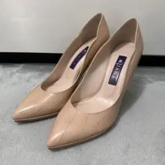 DIANA パンプス クロコ型押し グレー - メルカリ
