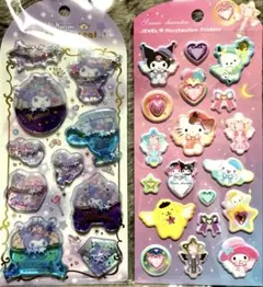 サンリオ　ジュエルマシュマロステッカー＆ウォーターインシール