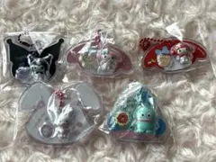 サンリオキャラクターズ　パッケージチャーム&チョコボーロ　5種　まとめ売り