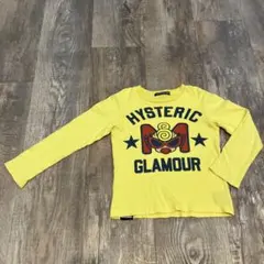 HYSTERIC MINI 長袖カットソー イエロー　120