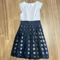 パーティ　ドレス　Aライン　ワンピース　謝恩会　結婚式