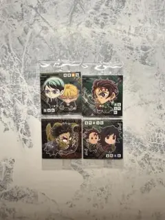 鬼滅の刃にふぉるめーしょんシール4種類