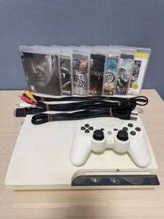 【動作良好】PS3 本体 セット 320GB CECH-2500B ソフト7本付