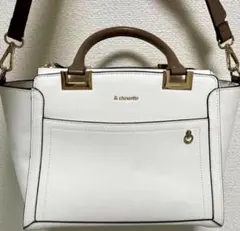 & chouette ホワイト ハンドバッグ 痛バッグのサムネイル