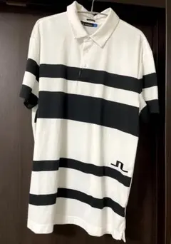 J.LINDEBERG ポロシャツ ボーダー柄 XLのサムネイル