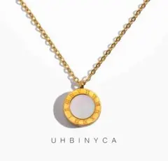 【爆売れ】2wayリバーシブル✨ サージカルステンレスローマ数字コインネックレス