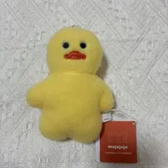 mojojojo アヒル型ぬいぐるみポーチ カラビナ付き