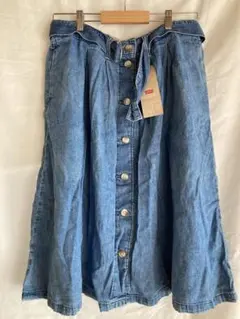 Levi's 新品　未使用　デニムボタンフロントスカート