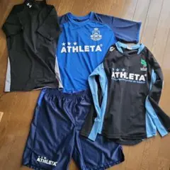ATHLETA サッカーウェアセット 150cm