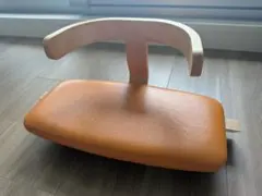 【美品】アップライトチェア ベビーシート 豊橋木工 オレンジのサムネイル