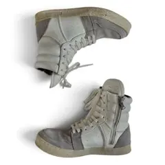 2010AW KRIS VAN ASSCHE レザーハイカットスニーカー - メルカリ