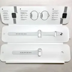 Apple Watch ホワイトスポーツバンド 40mm 純正品 白