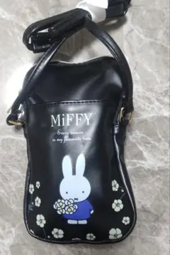 MiFFY ミニショルダーバッグ ブラック
