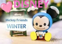 ❣️ミッキー♦ ディズニー ♦可愛らしい⛰️ウィンターミッキー 高さ約7.4cm