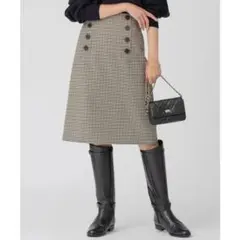 【23区】ライトツイード チェック スカート