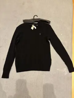 Polo Ralph Lauren ケーブルニット セーター ブラック Lのサムネイル