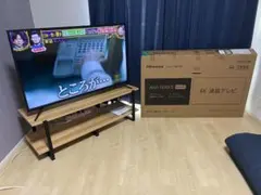 Hisense 液晶テレビ 本体 50E6K+スタンド付き - メルカリ